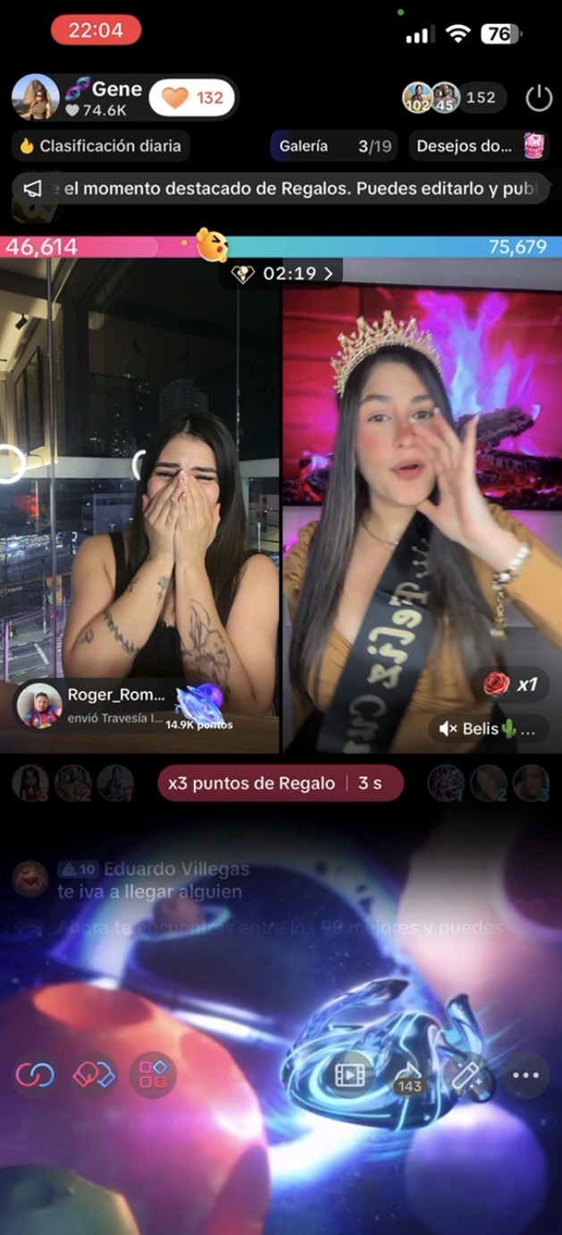 TikTok LIVE creador BYGR 2