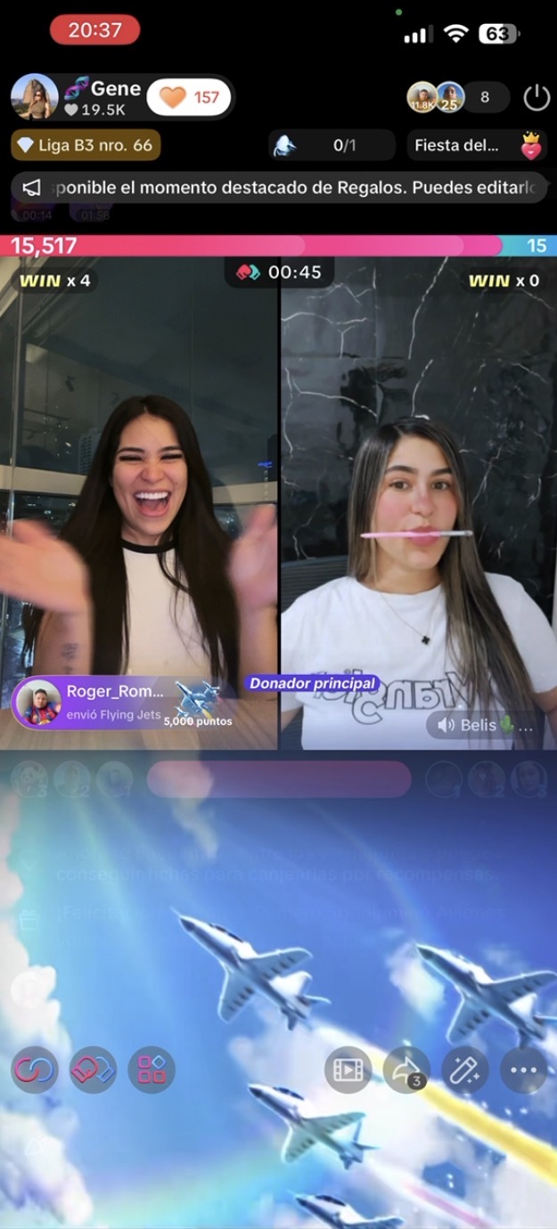 TikTok LIVE creador BYGR 6