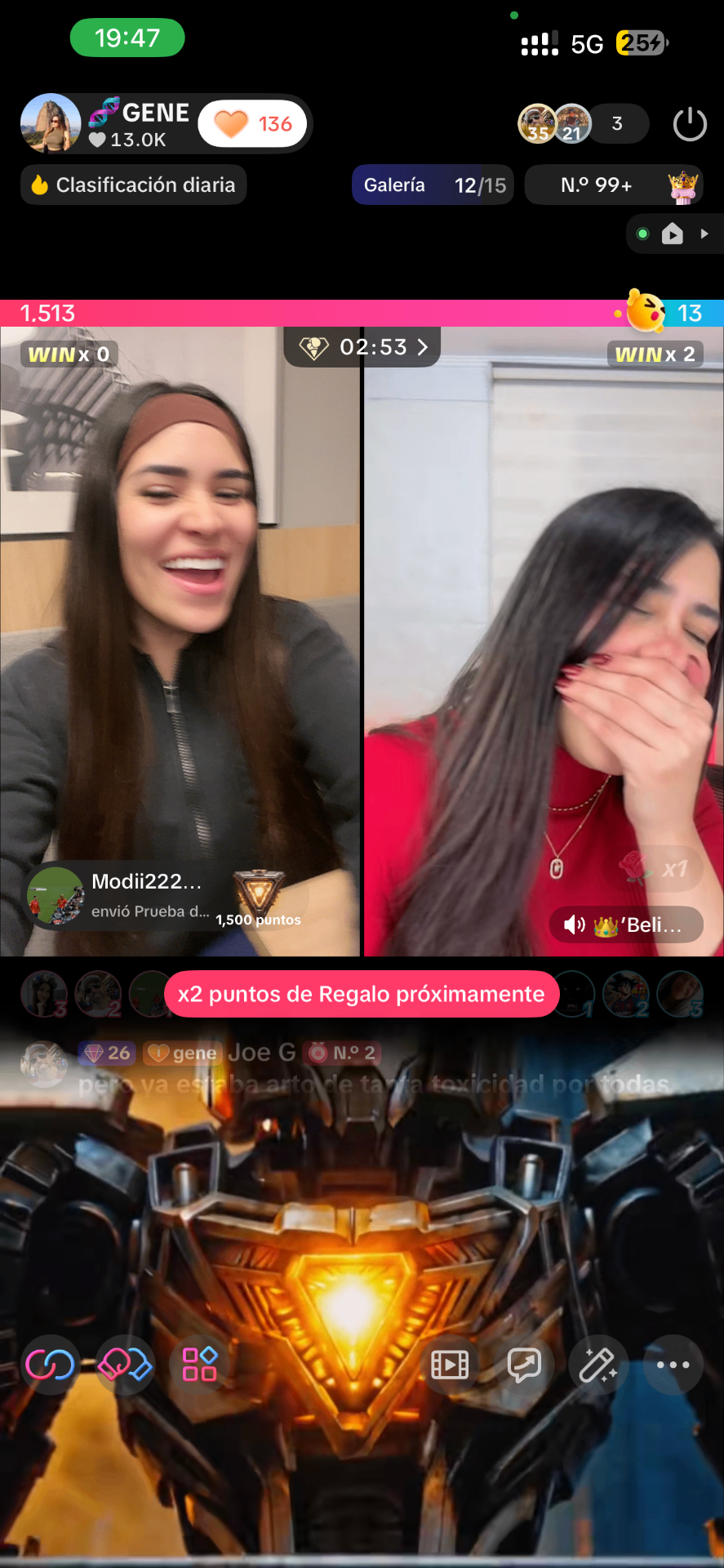 TikTok LIVE creador BYGR 1