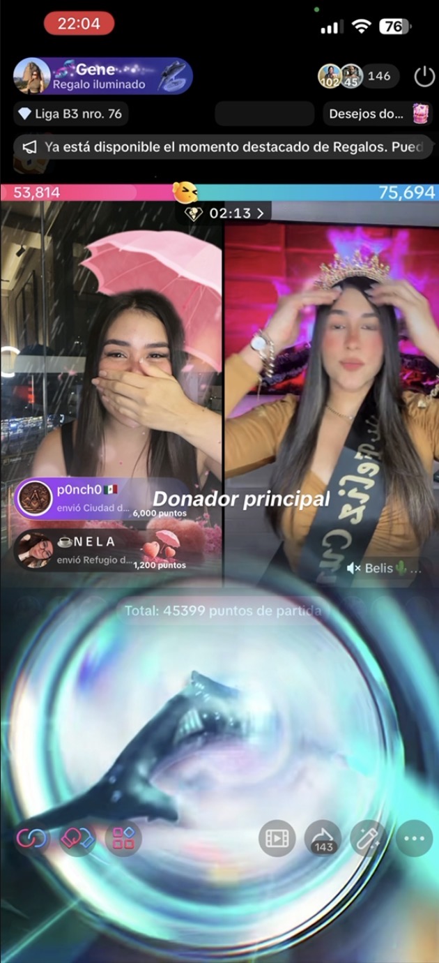 TikTok LIVE creador BYGR 3